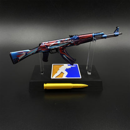 Hot Game CS2 AK47 Point Disarray Metal Replica Game Prop Collectible