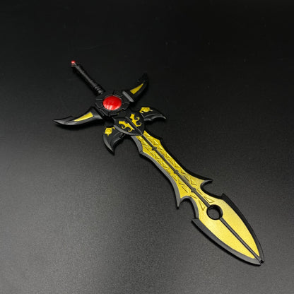 Aurora Sword from Armor Hero Alloy Mini Sword Replica Desk Decor Collectible