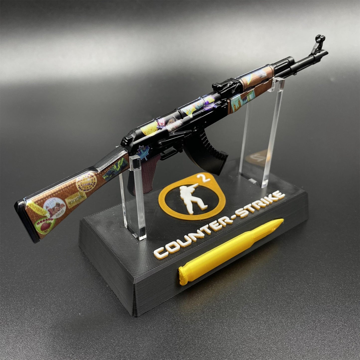 CS2 Game Peripheral - AK47 Jet Set Metal Replica Game Prop Collectible