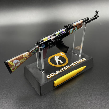 CS2 Game Peripheral - AK47 Jet Set Metal Replica Game Prop Collectible