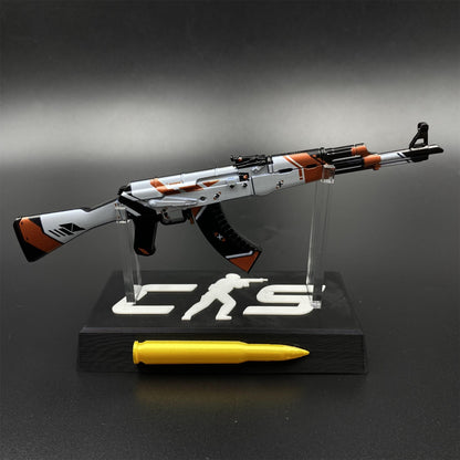 CS2 Game Peripheral - Asiimov AK-47 Gun Replica Game Prop Collectible