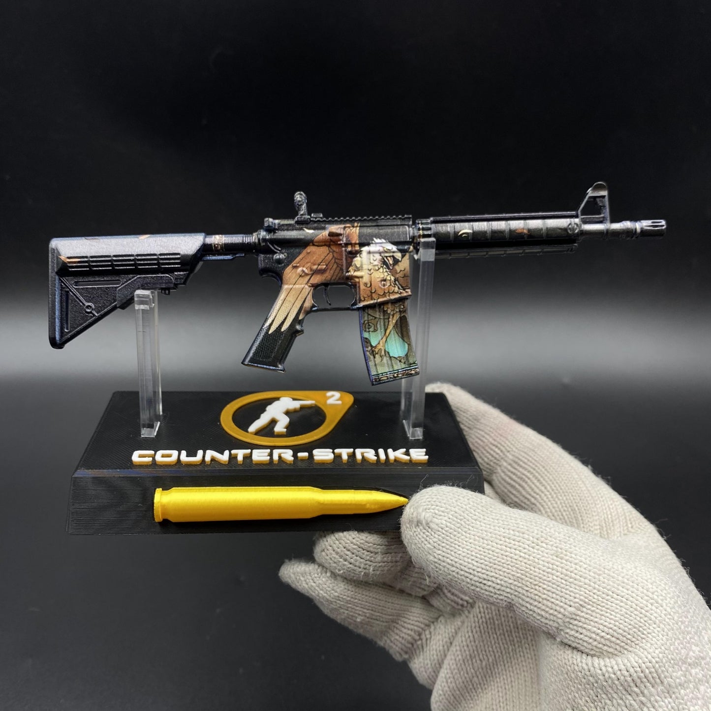 CS Hot Skin M4A4 Griffin Mini Metal Replica For Collectible