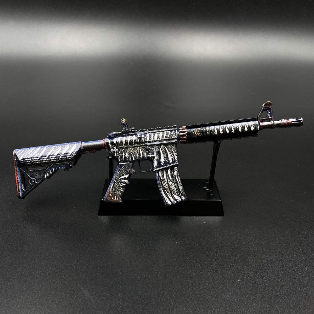 CS Hot Skin M4A4 Zubastick Miniature Mini Metal Replica For Collectible