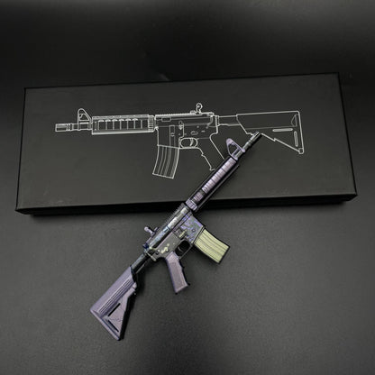 CS Game Skin M4A4 Polysoup Mini Metal Game Replica For Collection