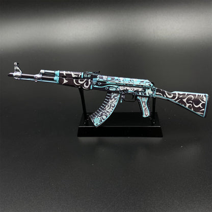 Hot Game CS2 AK47 Frontside Misty Mini Metal Replica Game Prop Collectible