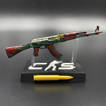 Hot Game CS2 AK47 The Outsiders Metal Replica Game Prop Collectible