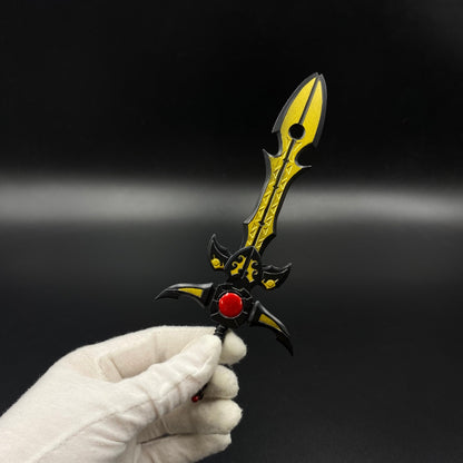 Aurora Sword from Armor Hero Alloy Mini Sword Replica Desk Decor Collectible