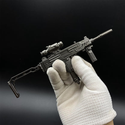 DF Tactical UZI Metal Miniature SMG Tiny Gun