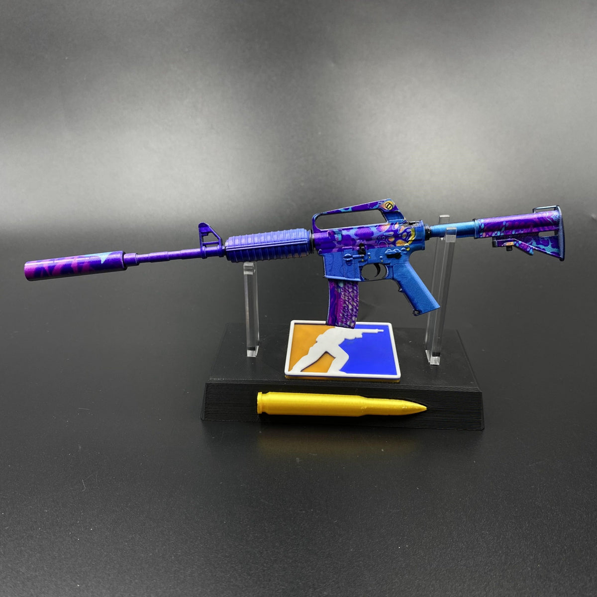 CS2 Game Peripheral - Party Animal M4A1-S Metal Replica Game Prop Collectible