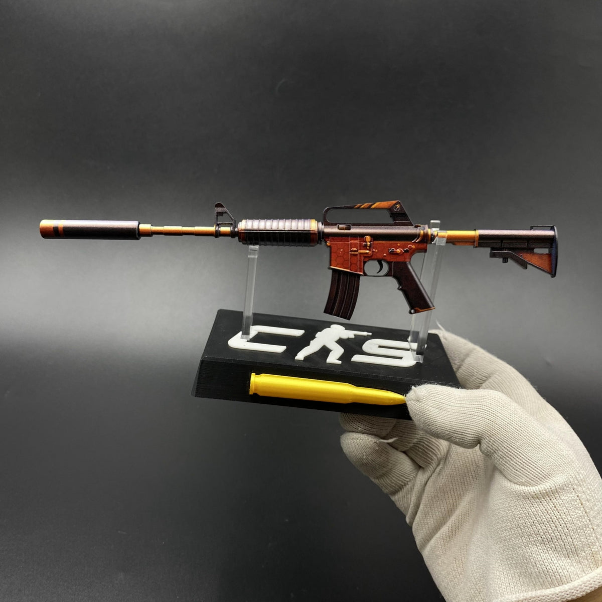 CS M4A1‑S Atomic Alloy Gun Replica for Collectible