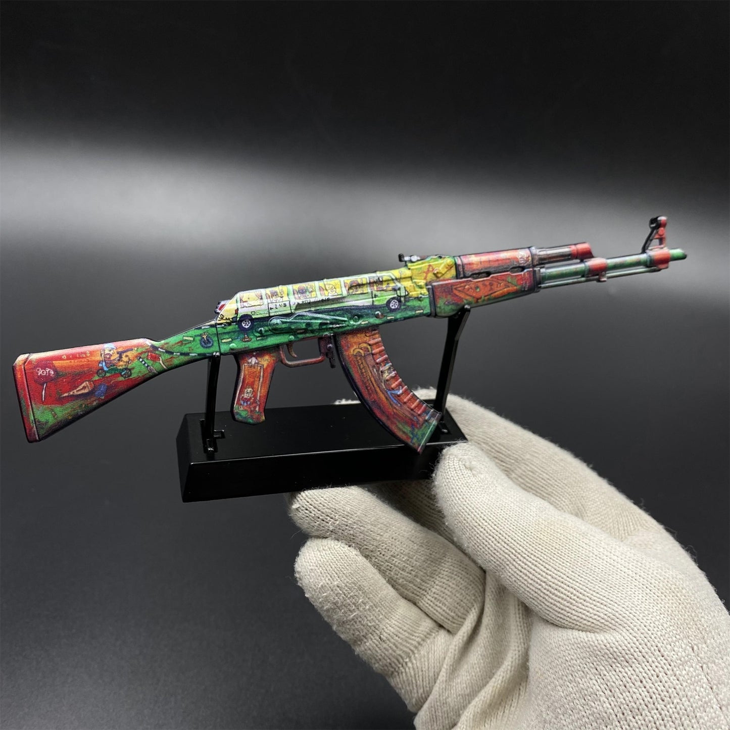 Hot Game CS2 AK47 The Outsiders Metal Replica Game Prop Collectible