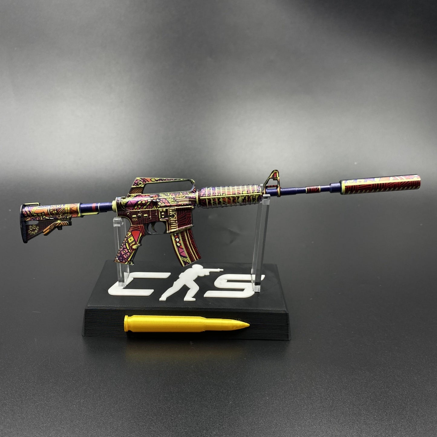 CS M4A1‑S Chantico's Fire Metal Gun Replica for Collectible