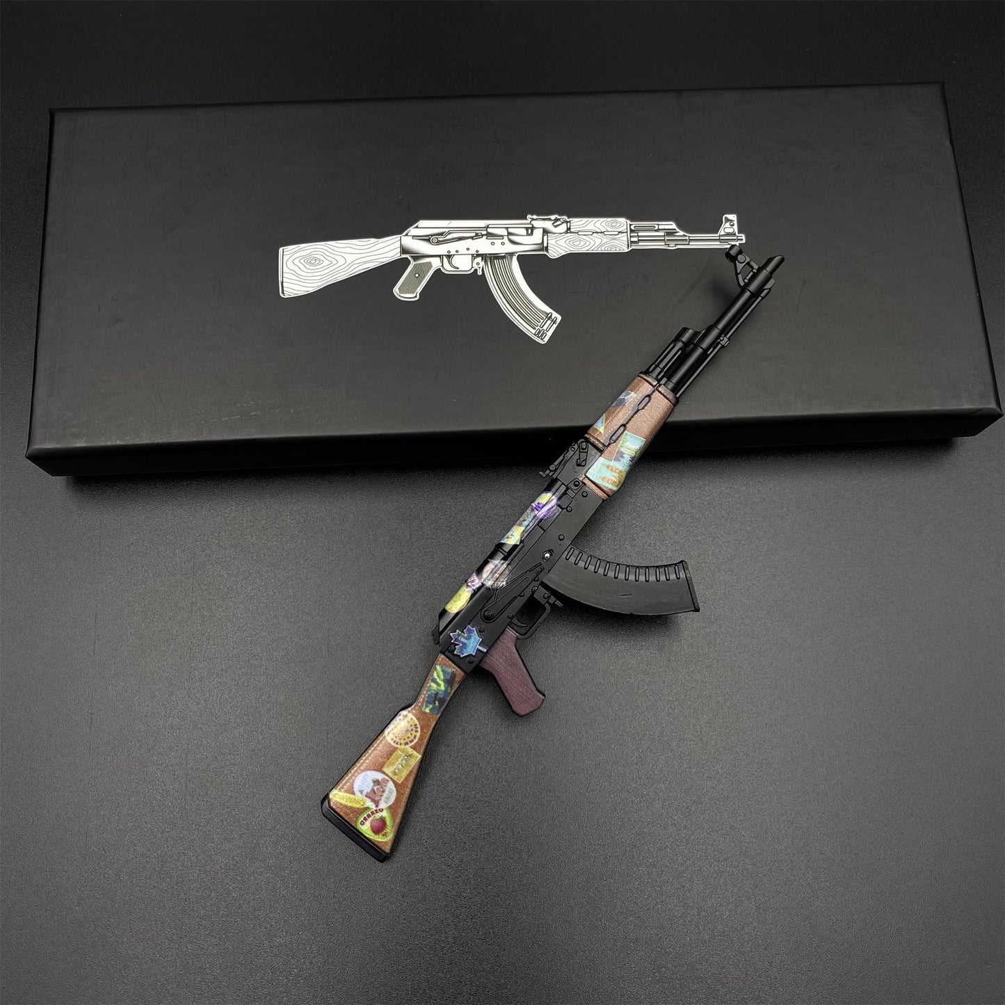 CS2 Game Peripheral - AK47 Jet Set Metal Replica Game Prop Collectible