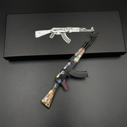 CS2 Game Peripheral - AK47 Jet Set Metal Replica Game Prop Collectible