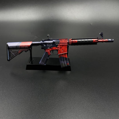 CS2 Game Skin M4A4 Evil Daimyo Mini Metal Game Replica For Collection