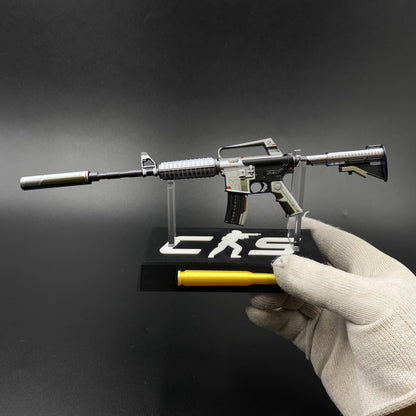 CS2 Game Peripheral - Mecha Industries M4A1-S Metal Replica Game Prop Collectible