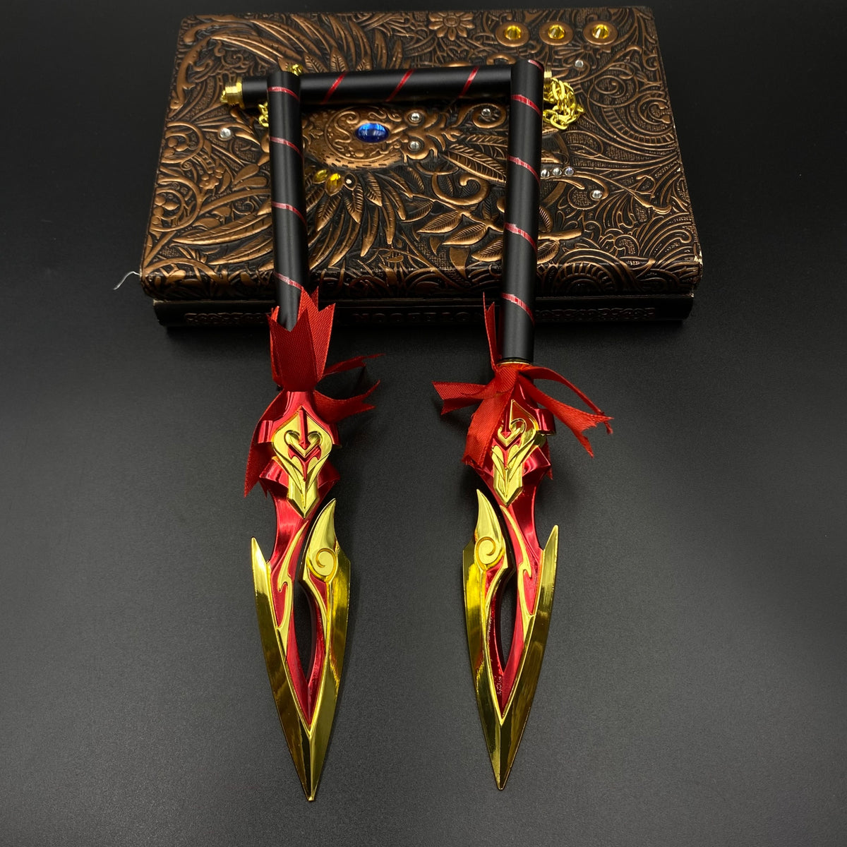 Valorant Long Xiang San Jie Spear Replica Chinese Dragon Spear Cosplay Prop