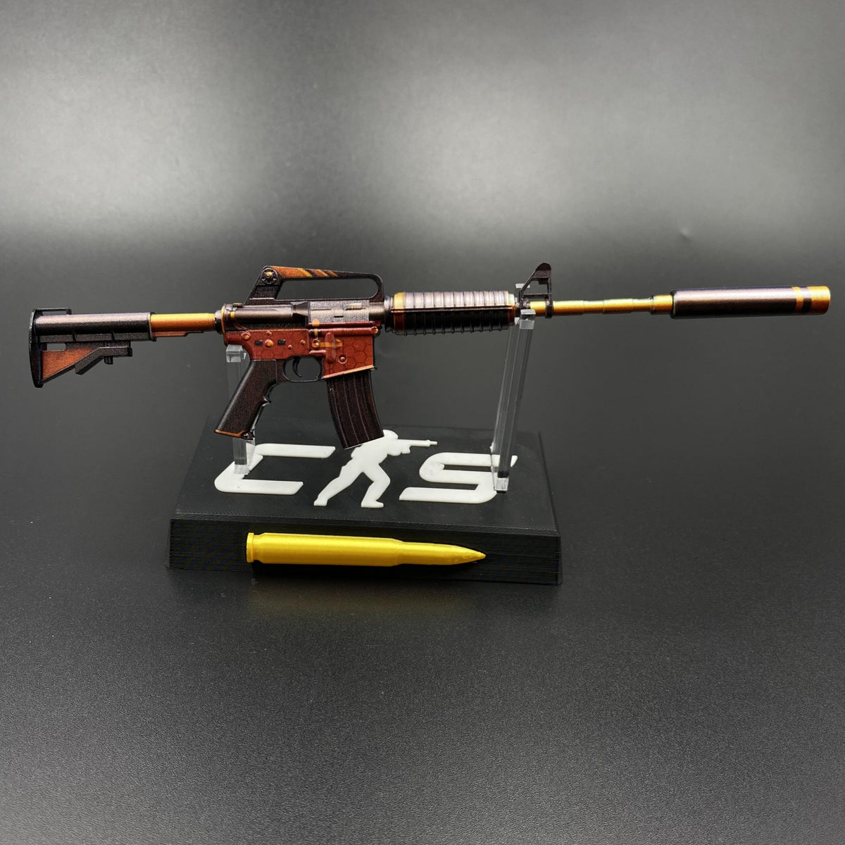 CS M4A1‑S Atomic Alloy Gun Replica for Collectible
