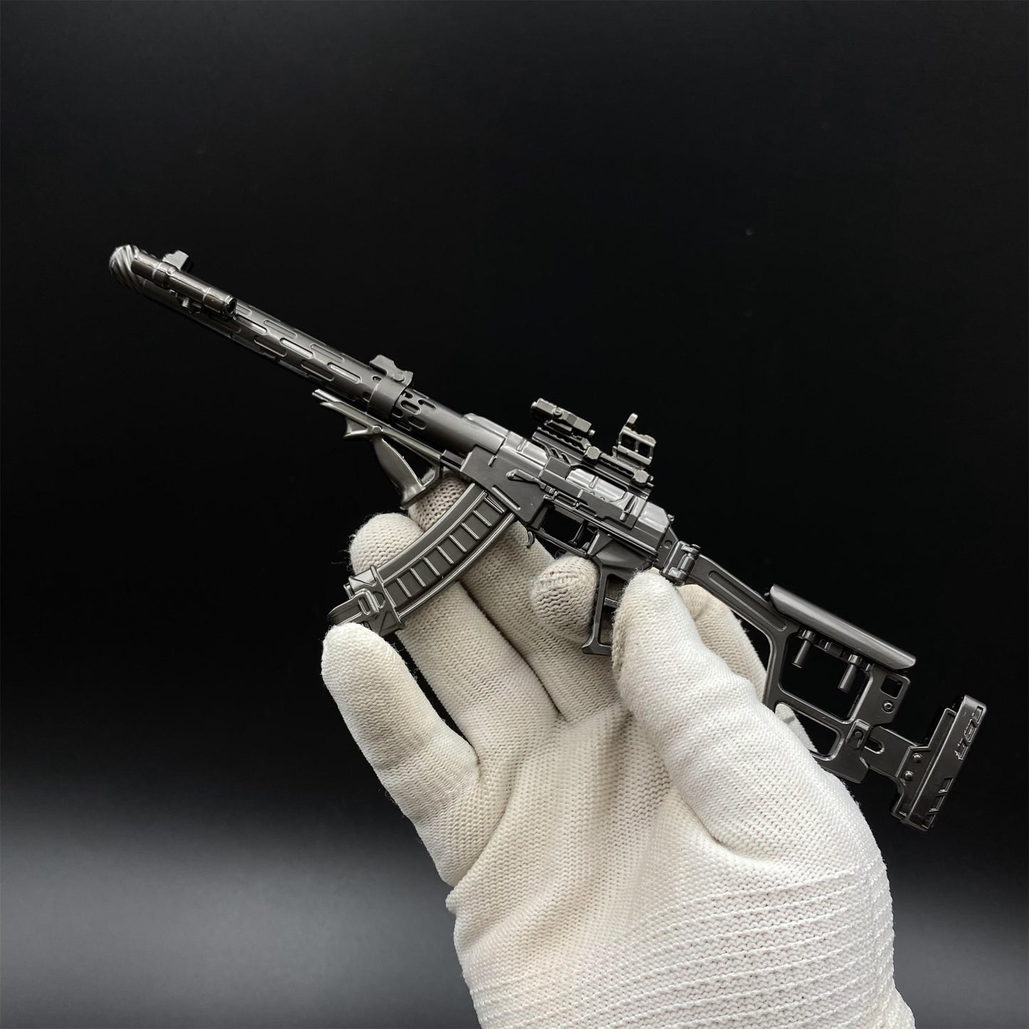 DF Tactical AS Val Metal Miniature Suppressed Rifle Tiny Gun