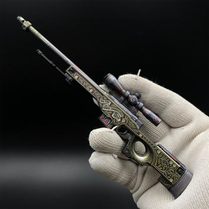 Hot Game CS2 The Prince AWP Metal Replica Game Prop Collectible
