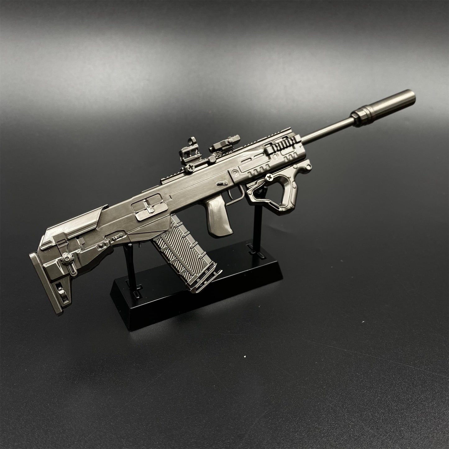 DF Tactical ASh-12 Assault Rifle Metal Miniature Modernized Tiny Gun