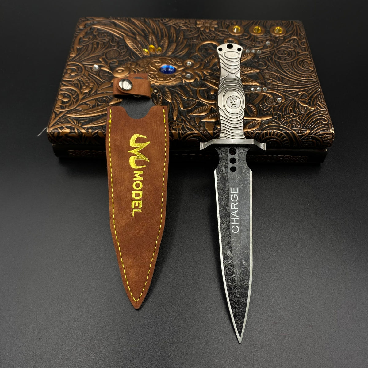 Arena Breakout Scout Knife Charge Dagger Replica For Collection