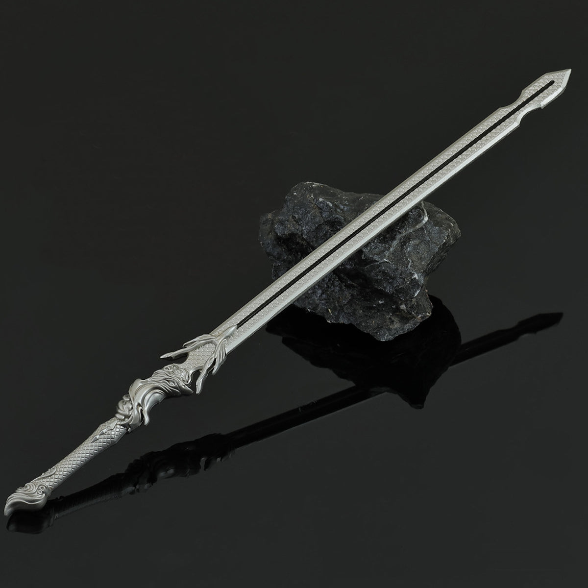 Qingyang Sword from Cang Yuantu Mini Metal Anime Sword Collectible Prop