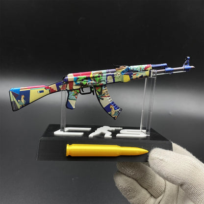 Hot Game CS2 AK47 Leet Museo Metal Replica Game Prop Collectible