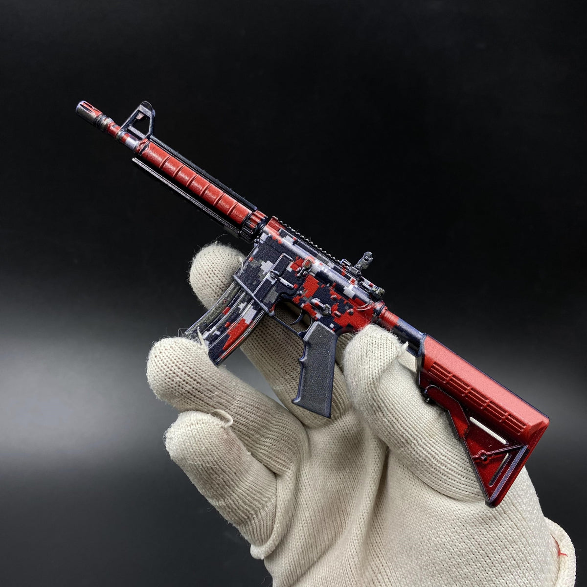 M4A4 Red DDPAT Gun CS2 Game Replica For Collectible