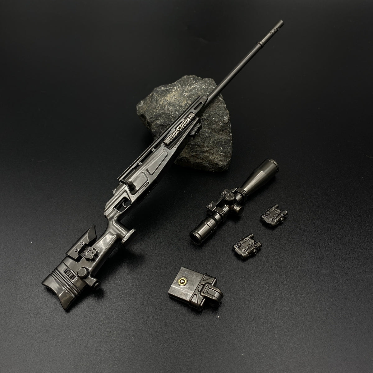 Hot Game Delta Force R93 Sniper Rifle Metal Replica Desktop Decoration Gift for Game Fans
