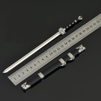 Chinese Wuxia Sword Replica Yu Lin Ling Sword from Sword of Coming Mini Wuxia Metal Sword Collectible