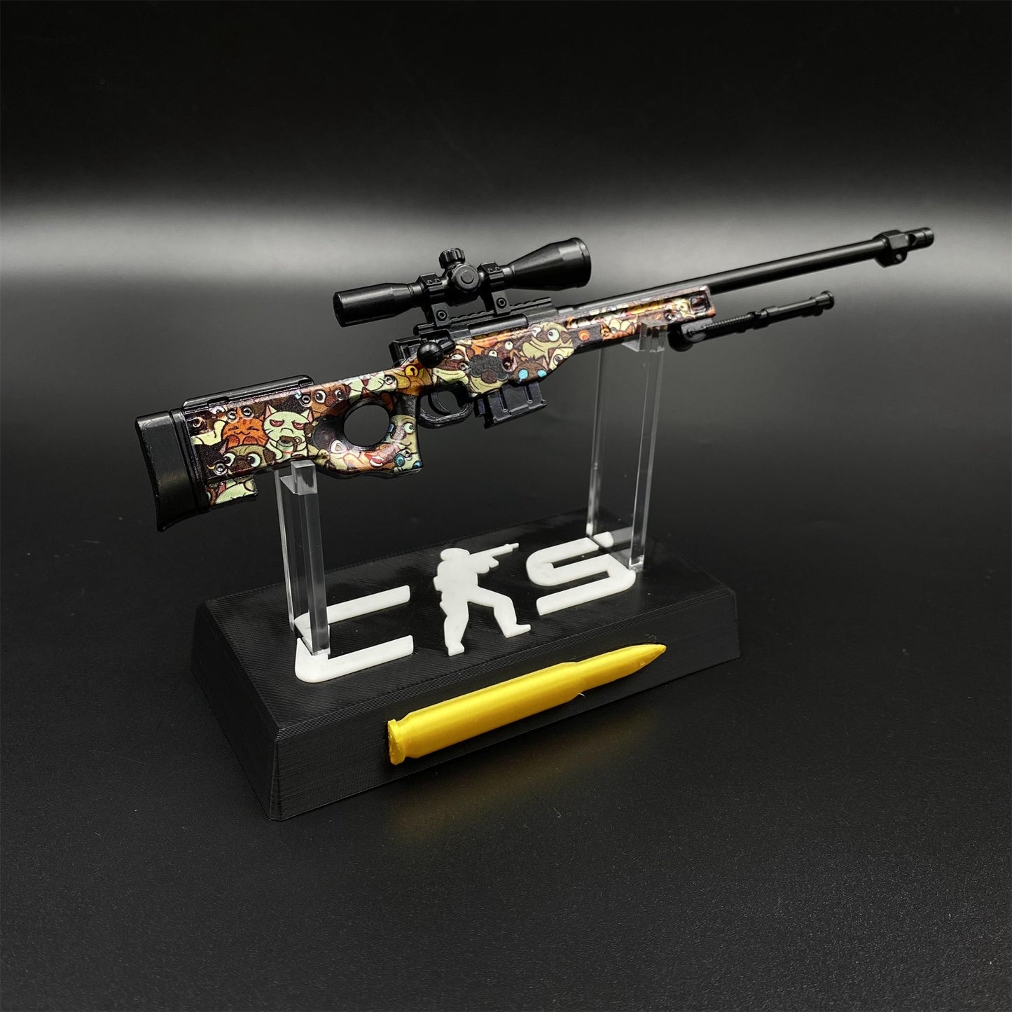 Hot Game CS2 PAW AWP Sniper Rifle Metal Replica Game Prop Collectible
