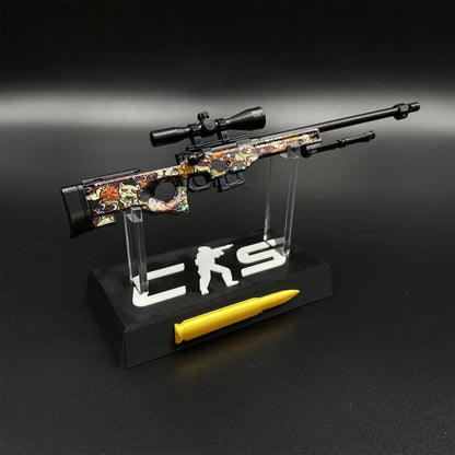 Hot Game CS2 PAW AWP Sniper Rifle Metal Replica Game Prop Collectible