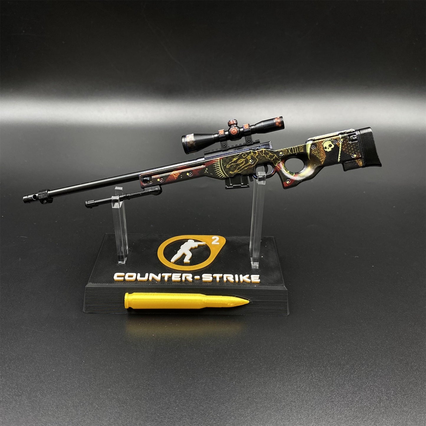 Hot Game CS2 Mortis AWP Metal Replica Game Prop Collectible