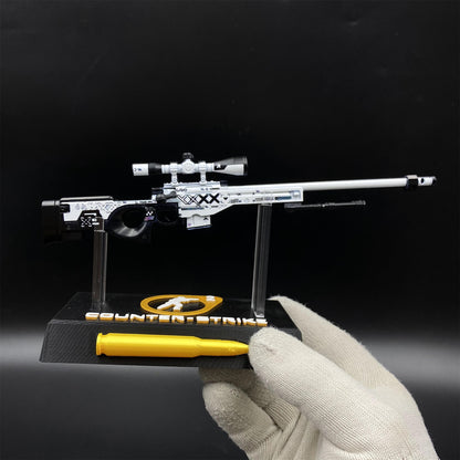 CS2 Game Peripheral - AWP Printstream Miniature Replica Game Prop Collectible