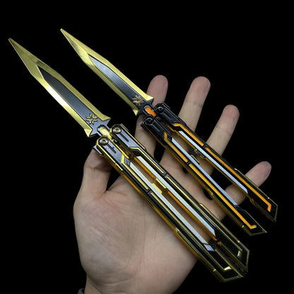 Champions 2025 Butterfly Knife Metal Replicas 2 In 1 Pack