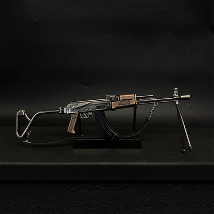 Metal AK-47 Assault Rifle RPK Light Machine Type-81 China 56 AKToy Gun Model