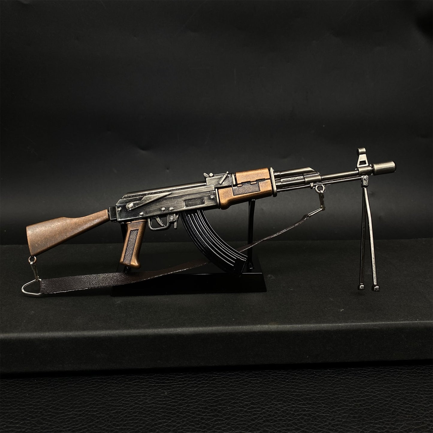 Metal AK-47 Assault Rifle RPK Light Machine Type-81 China 56 AKToy Gun Model