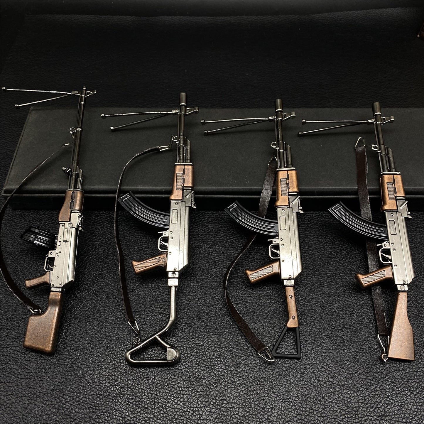 Metal AK-47 Assault Rifle RPK Light Machine Type-81 China 56 AKToy Gun Model