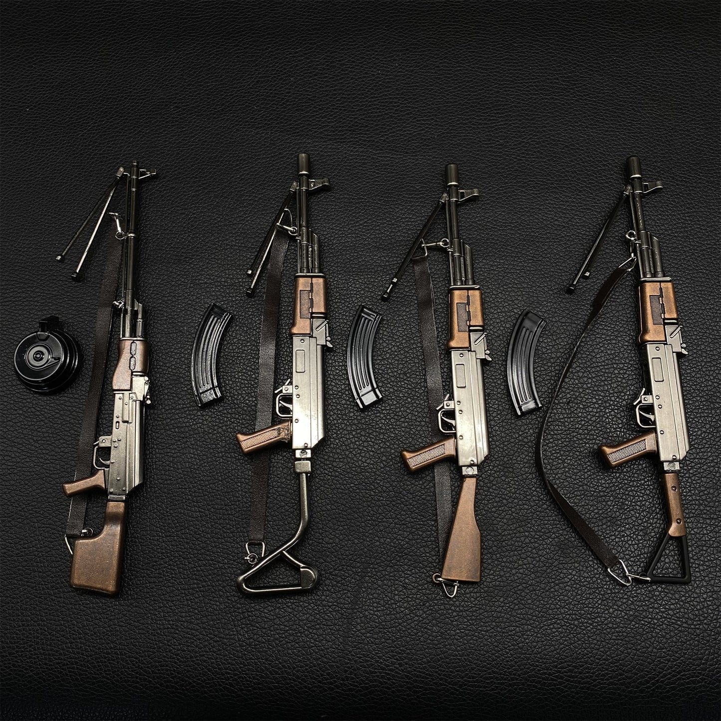 Metal AK-47 Assault Rifle RPK Light Machine Type-81 China 56 AKToy Gun Model