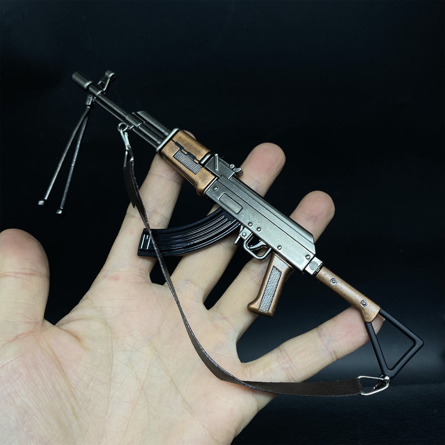 Metal AK-47 Assault Rifle RPK Light Machine Type-81 China 56 AKToy Gun Model