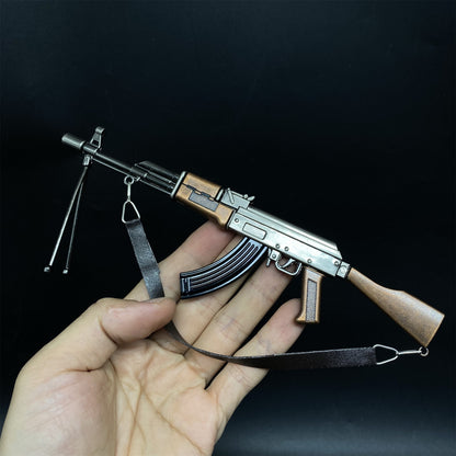 Metal AK-47 Assault Rifle RPK Light Machine Type-81 China 56 AKToy Gun Model