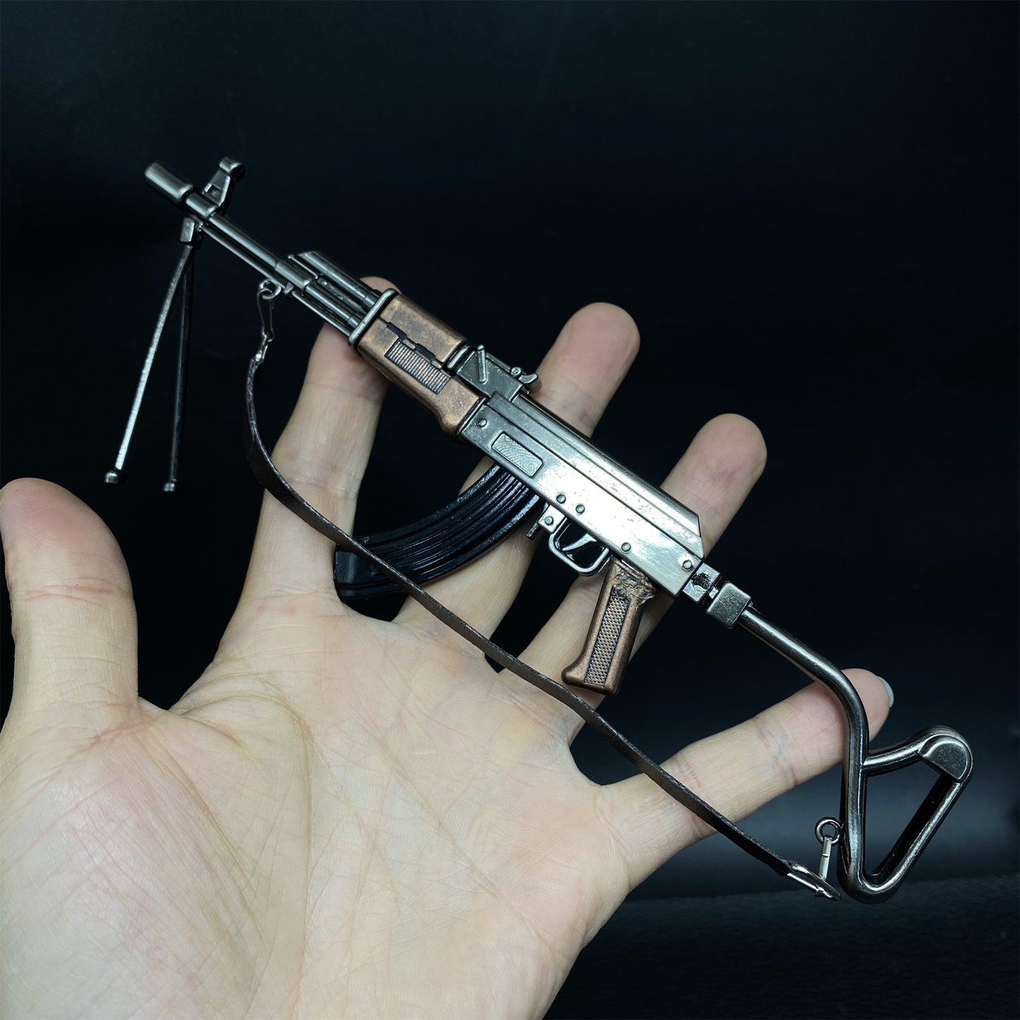 Metal AK-47 Assault Rifle RPK Light Machine Type-81 China 56 AKToy Gun Model