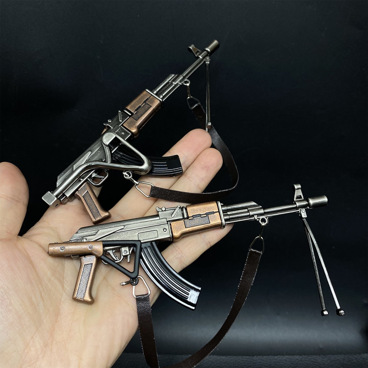 Metal AK-47 Assault Rifle RPK Light Machine Type-81 China 56 AKToy Gun Model