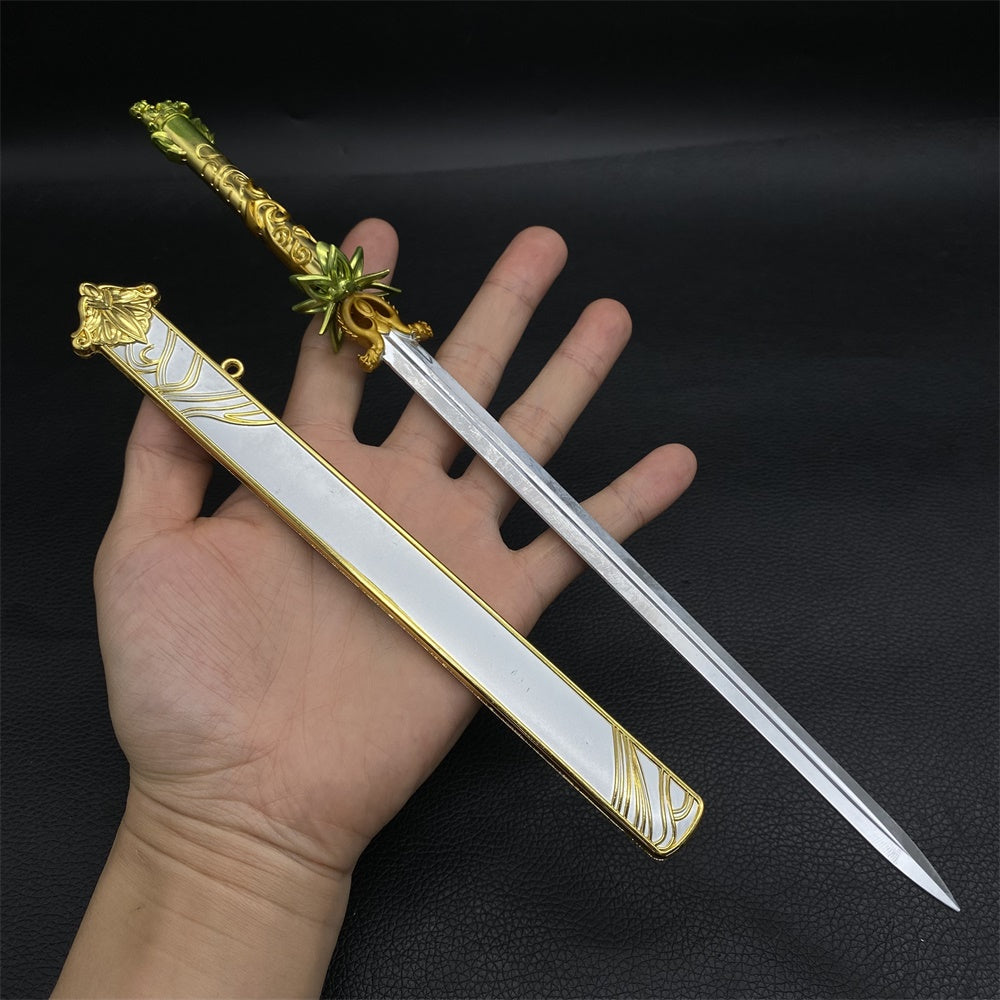 Chinese Style Swords Metal Tiny Sword Replica Collection