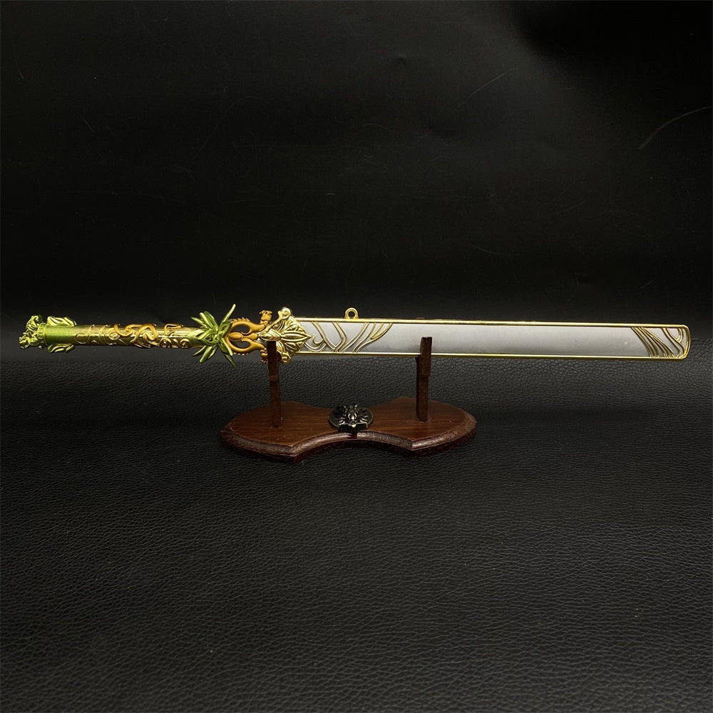 Chinese Style Swords Metal Tiny Sword Replica Collection