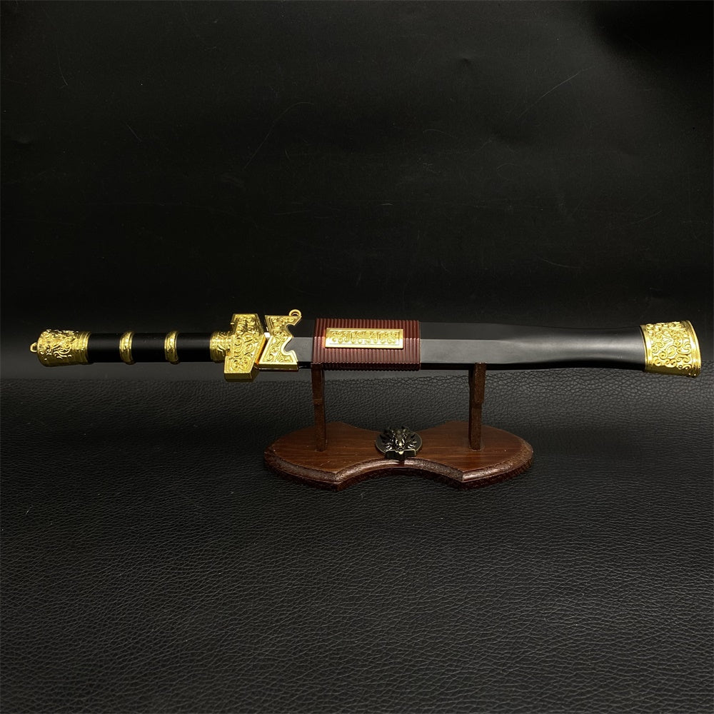 Chinese Style Swords Metal Tiny Sword Replica Collection
