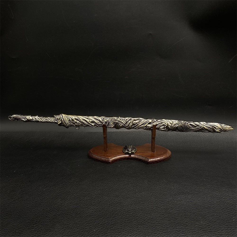 Chinese Style Swords Metal Tiny Sword Replica Collection