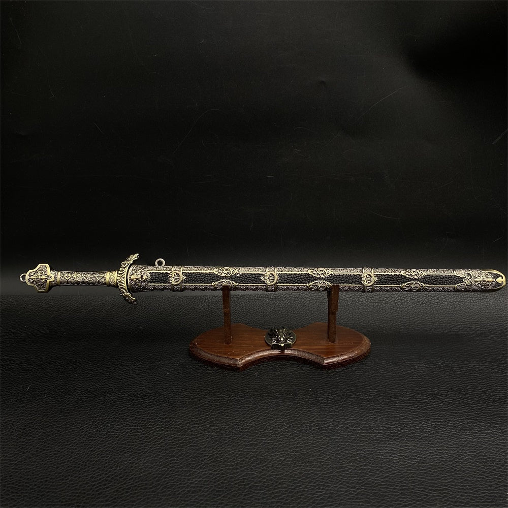 Chinese Style Swords Metal Tiny Sword Replica Collection