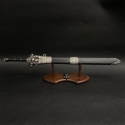 Chinese Style Swords Metal Tiny Sword Replica Collection